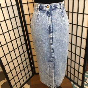 Vintage Rivington Jean Skirt